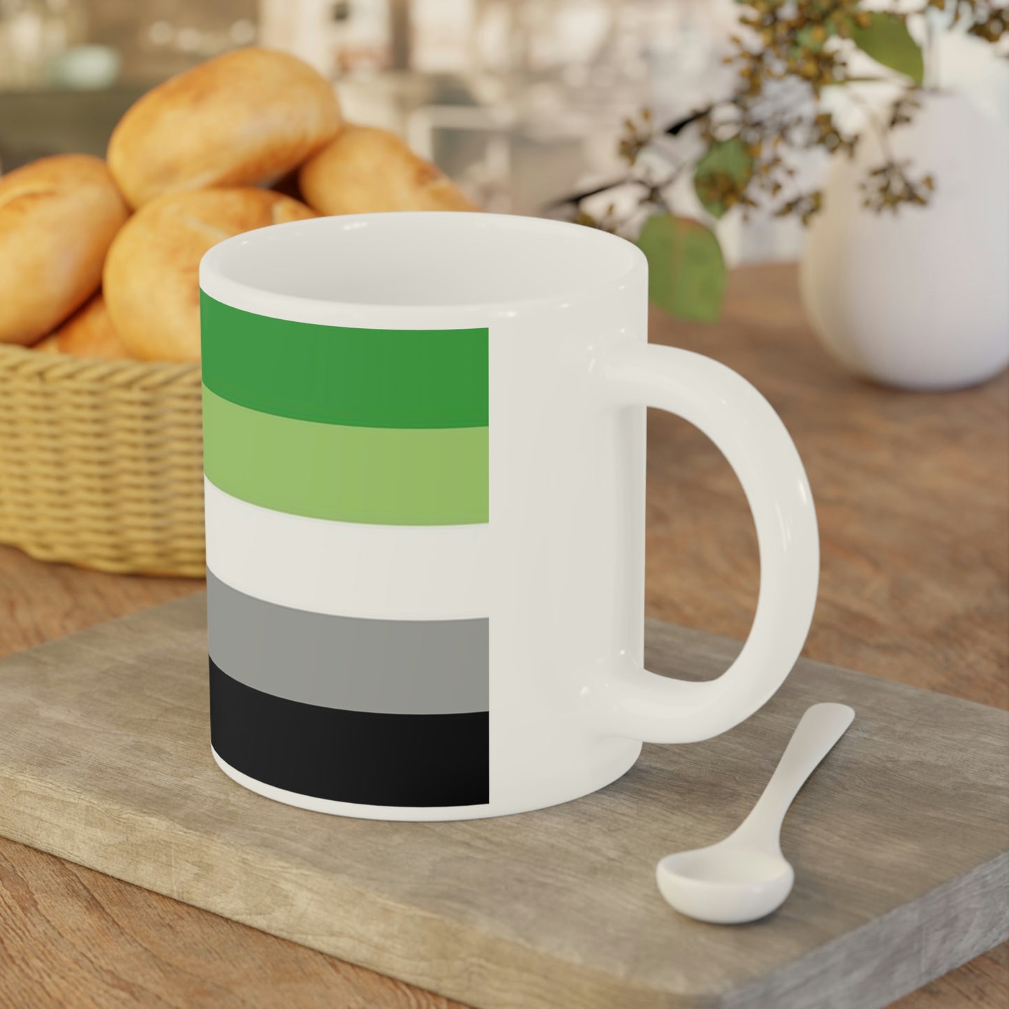 Aromantic Pride Flag Mug (11oz\15oz\20oz)
