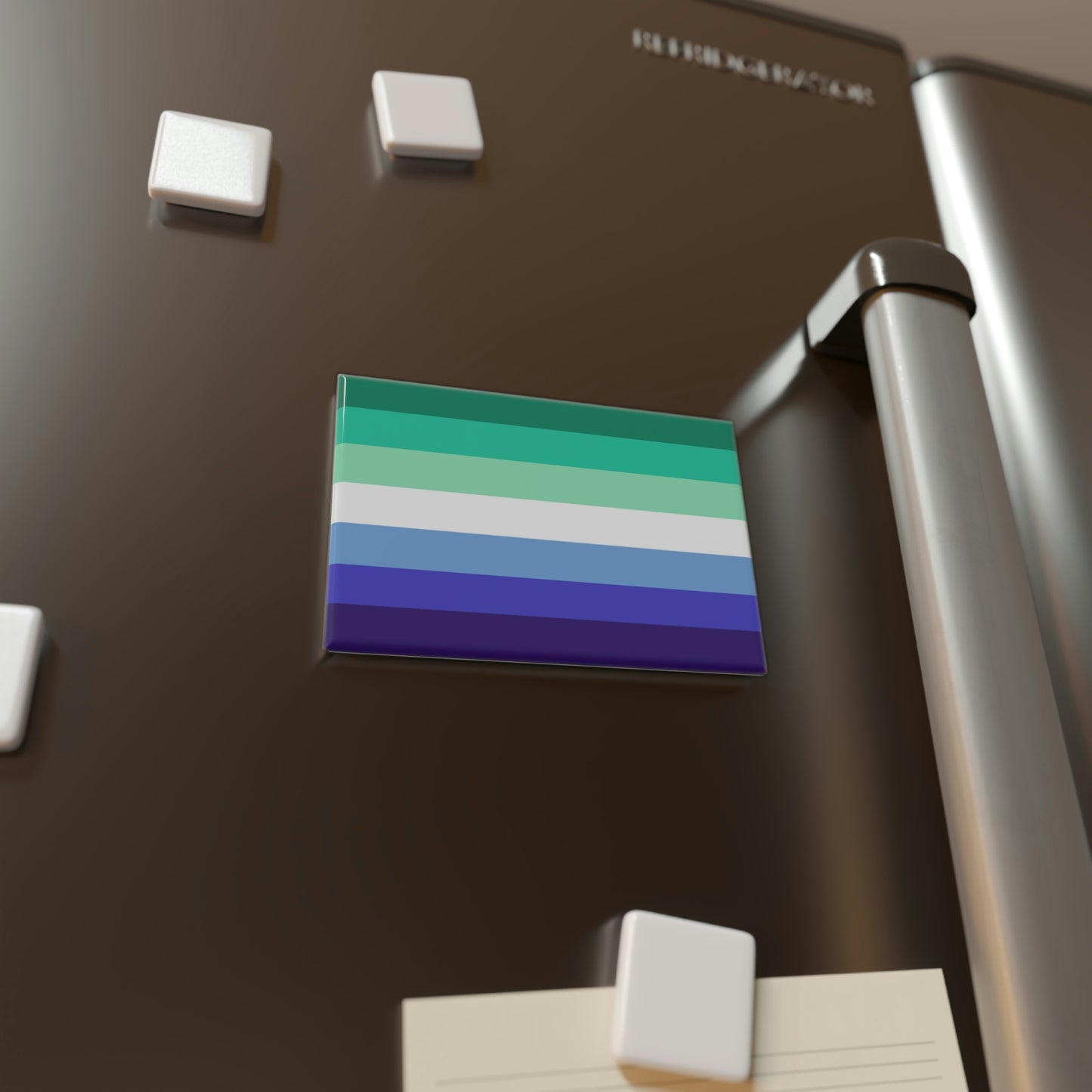 Button Magnet, MLM Pride Flag