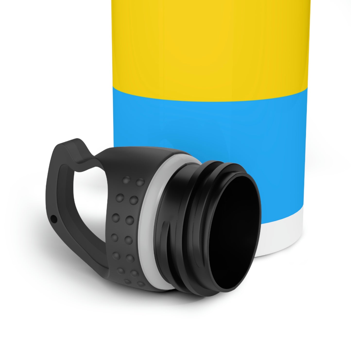 Pansexual Pride Flag Stainless Steel Water Bottle