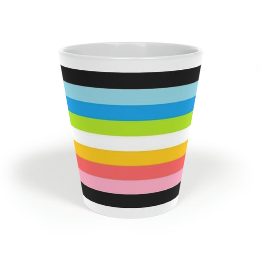 Queer Pride Flag Latte Mug, 12oz