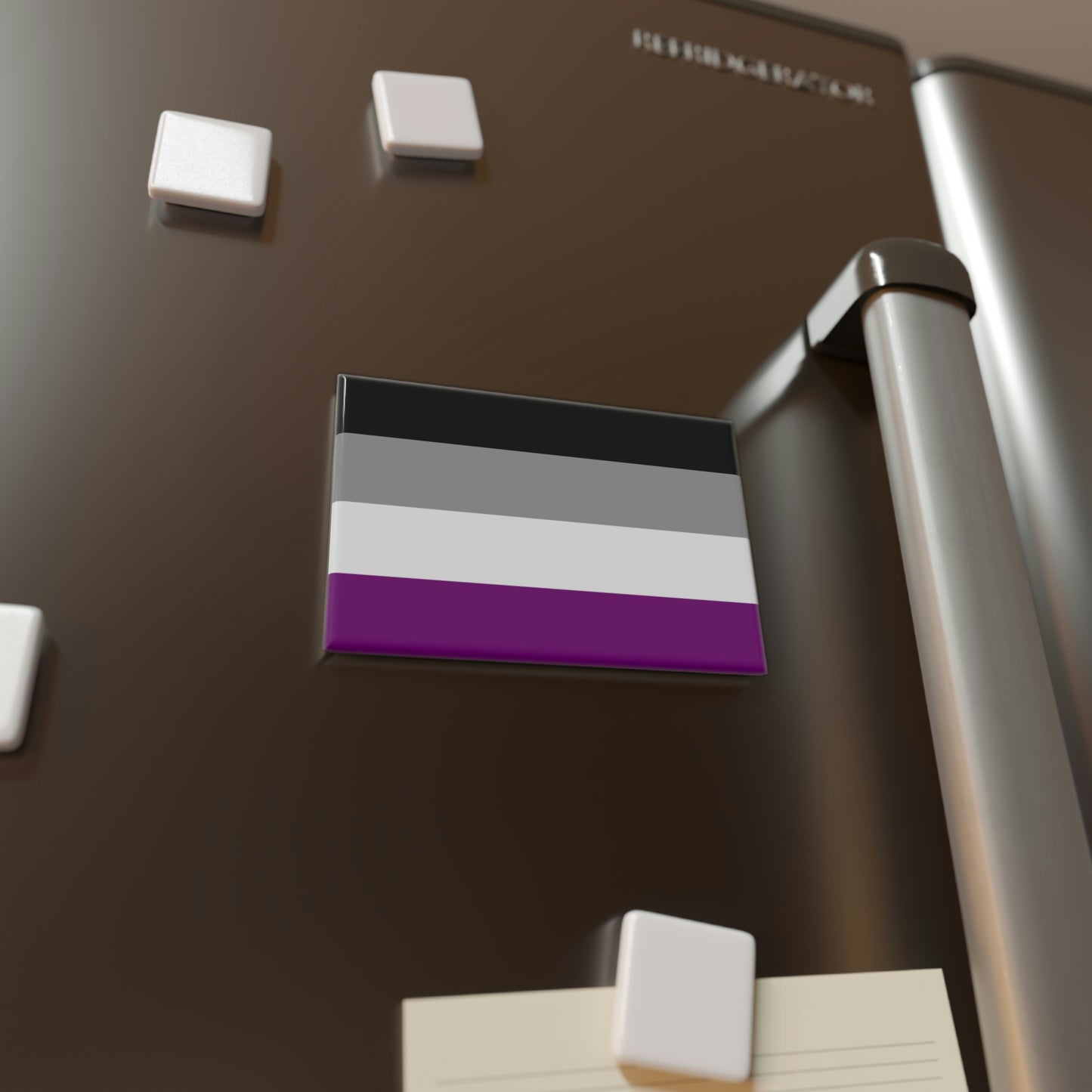 Button Magnet, Asexual Pride Flag