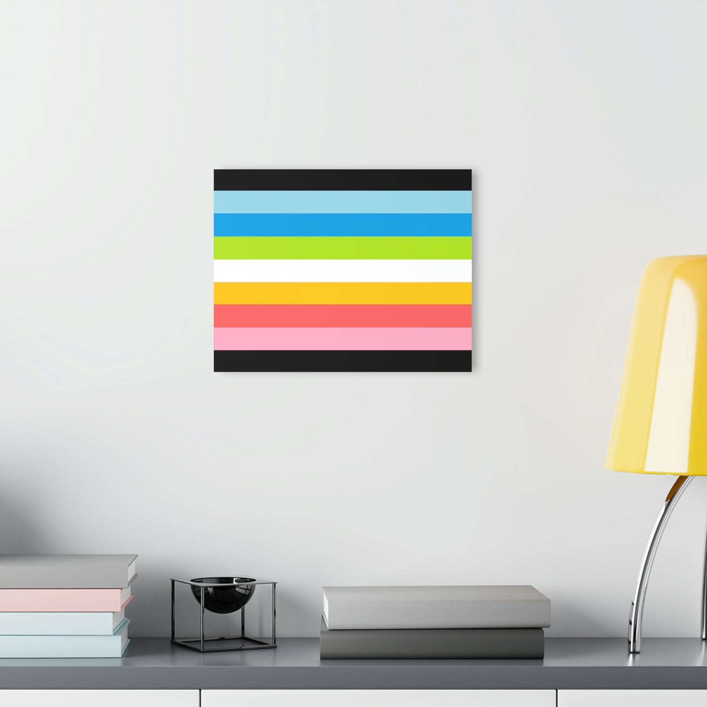 Queer Flag Acrylic Prints (with French Cleat Hanging)