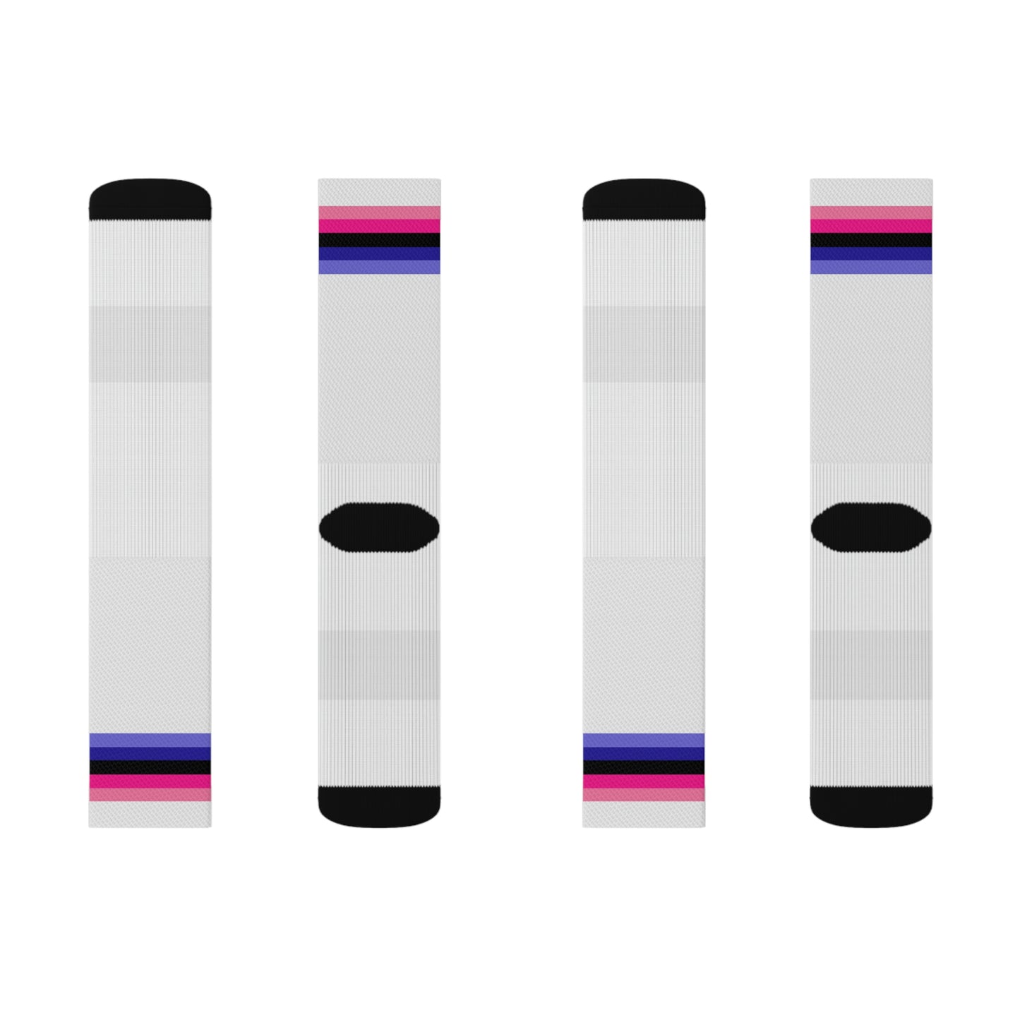 Omnisexual Flag Crew Socks