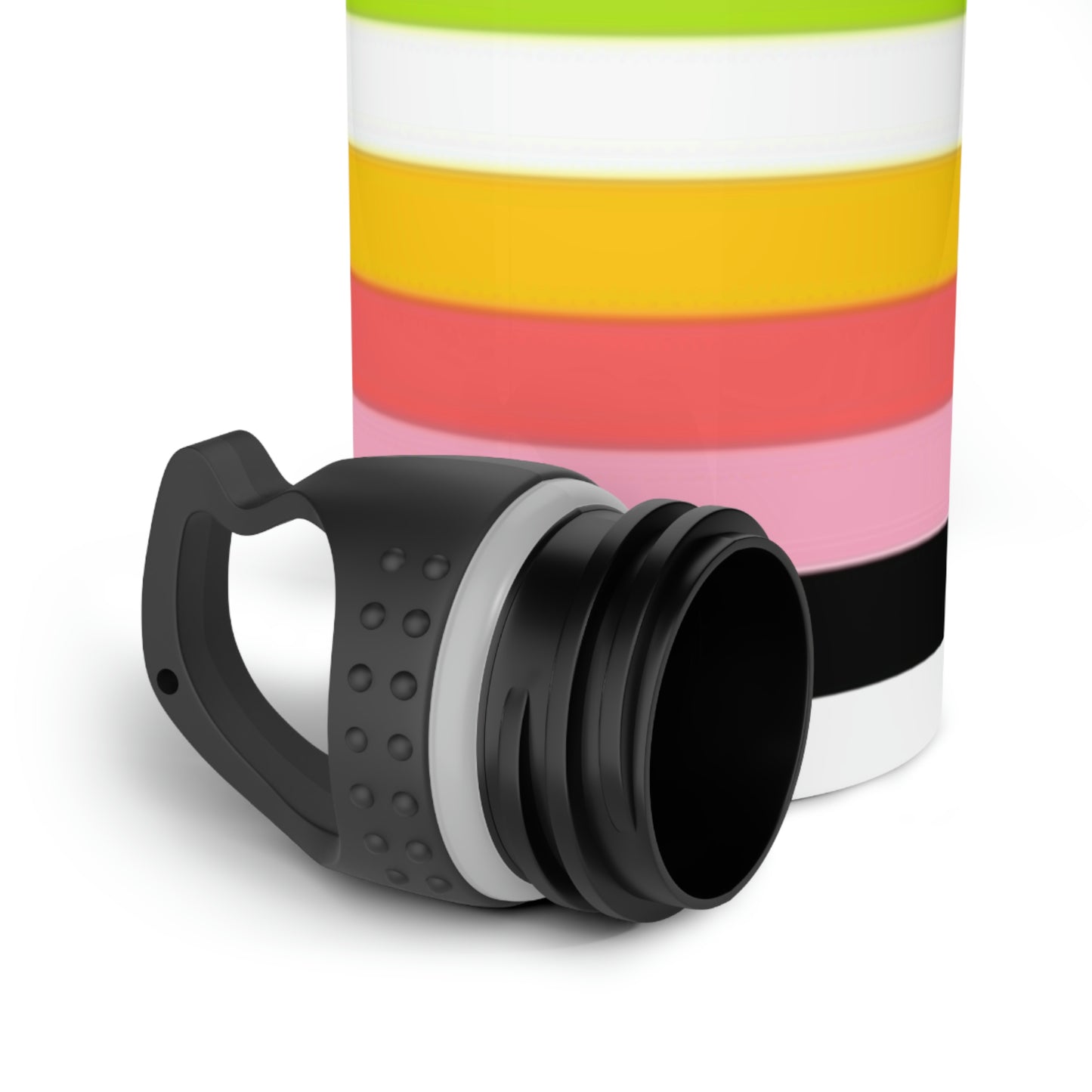 Queer Pride Flag Stainless Steel Water Bottle