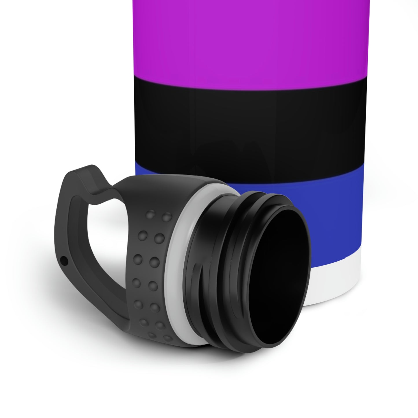 Genderfluid Pride Flag Stainless Steel Water Bottle