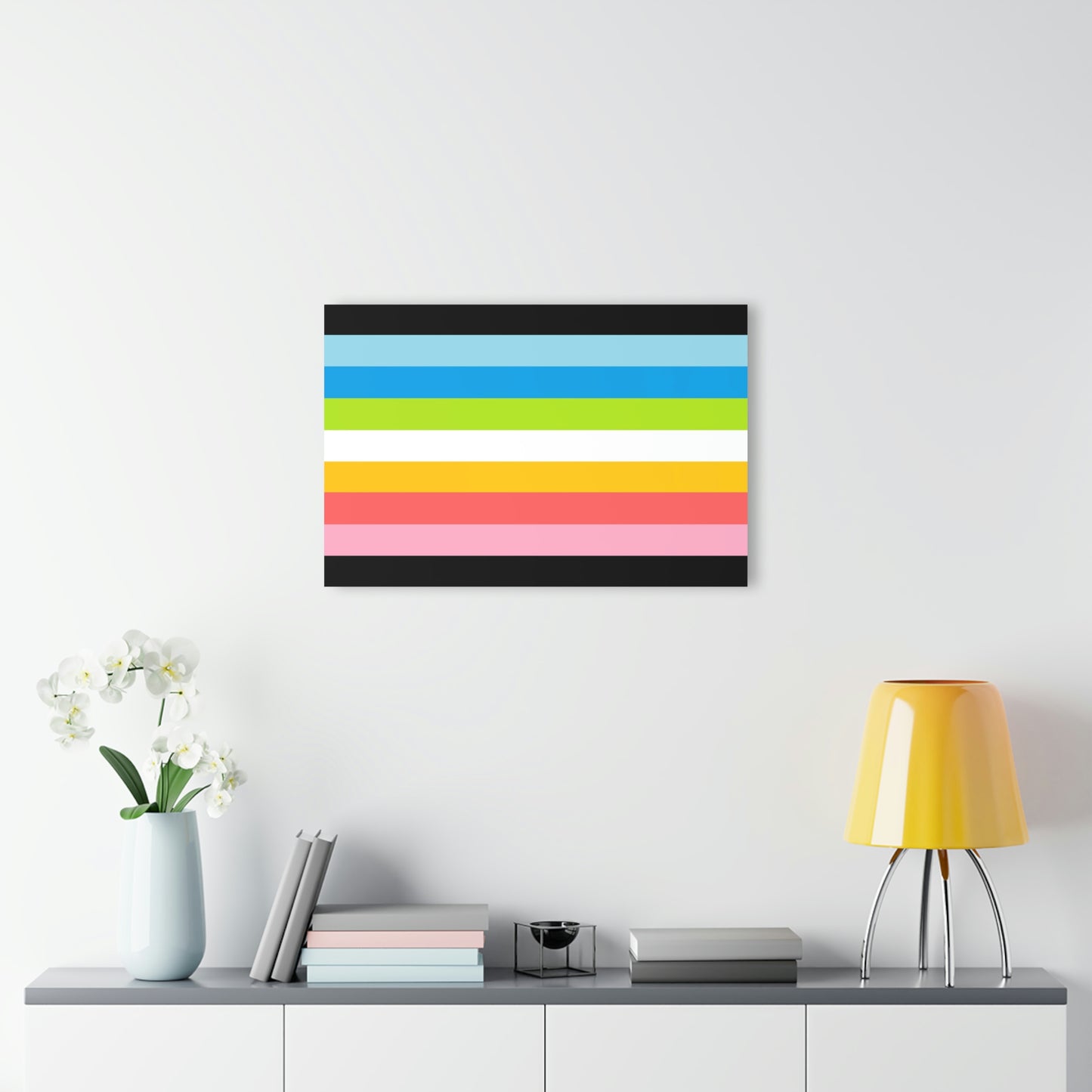 Queer Flag Acrylic Prints (with French Cleat Hanging)
