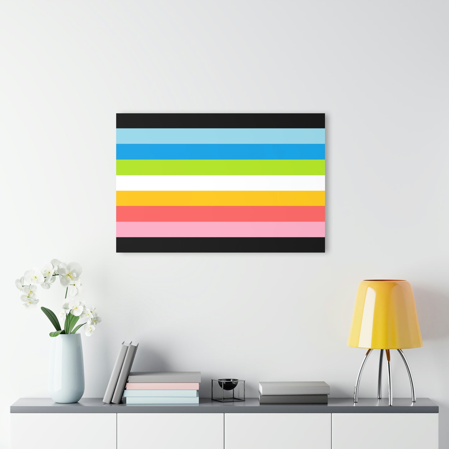 Queer Flag Acrylic Prints (with French Cleat Hanging)