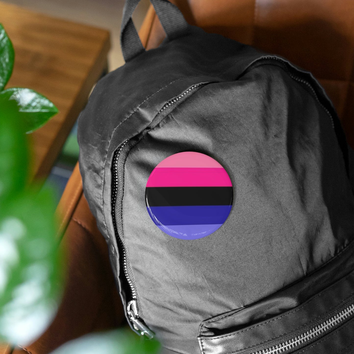 Omnisexual Pride Flag Round Pins