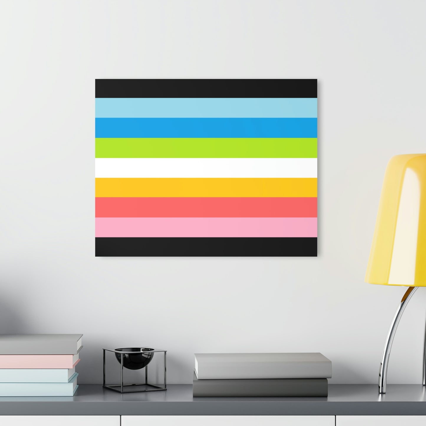 Queer Flag Acrylic Prints (with French Cleat Hanging)