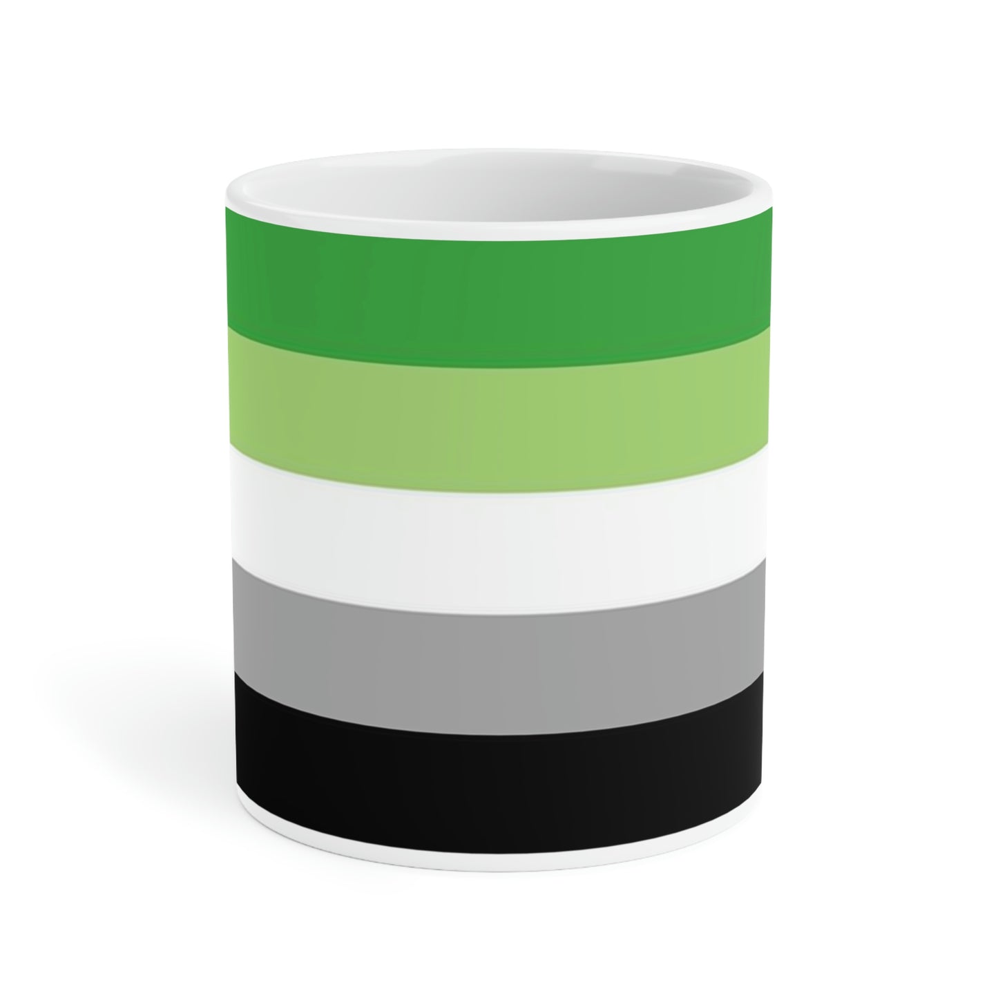 Aromantic Pride Flag Mug (11oz\15oz\20oz)