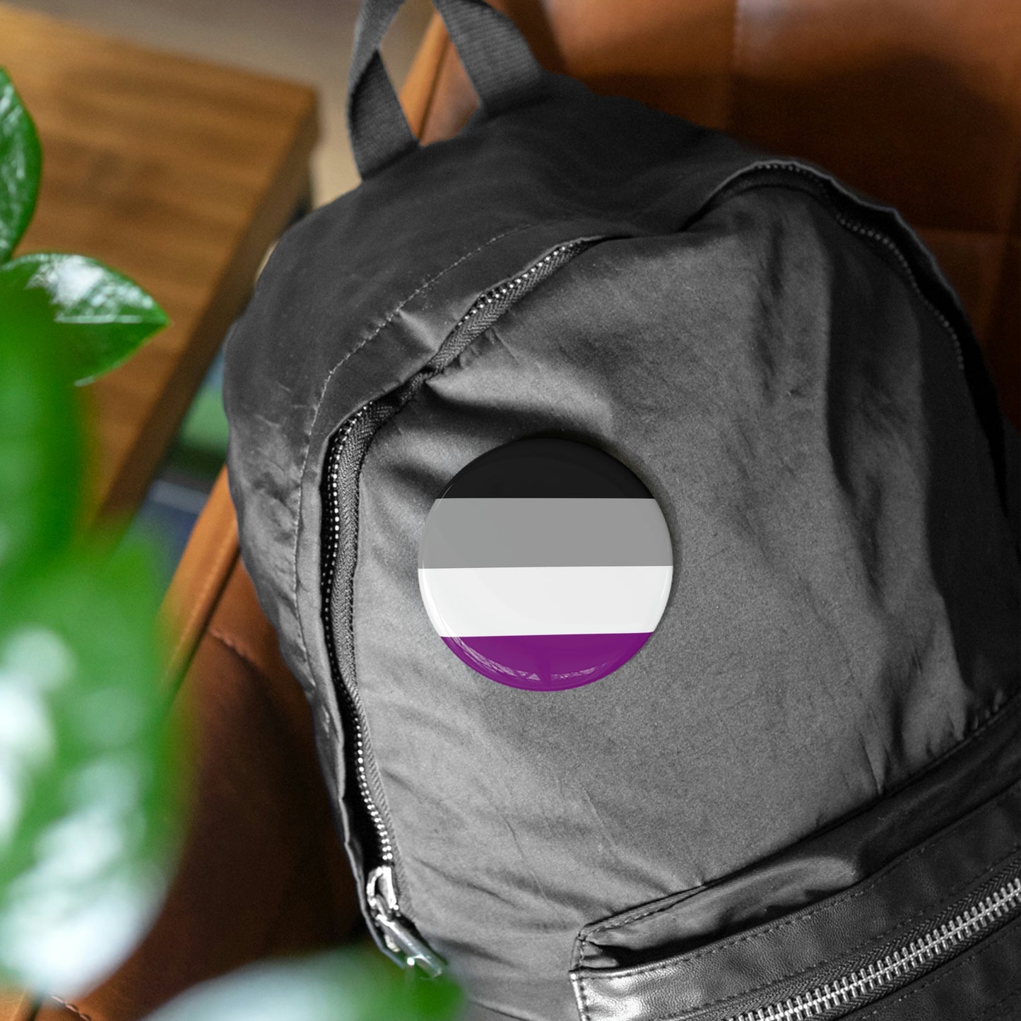 Asexual Pride Flag Round Pins