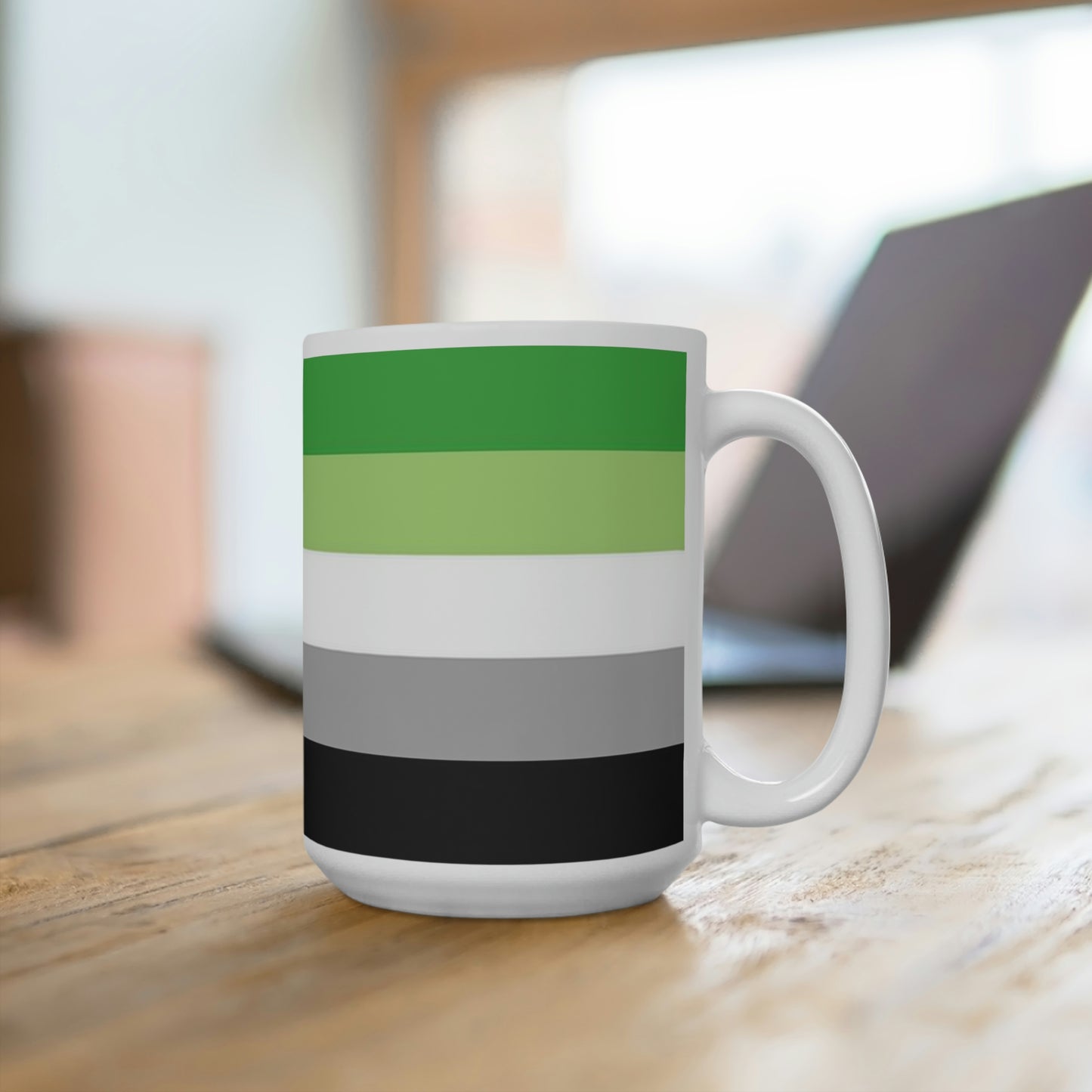 Aromantic Pride Flag Mug (11oz\15oz\20oz)
