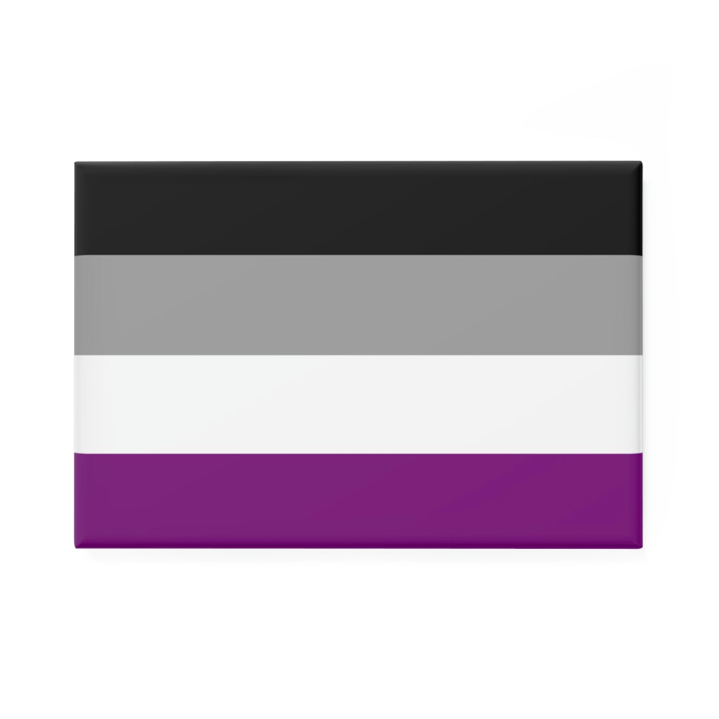 Button Magnet, Asexual Pride Flag