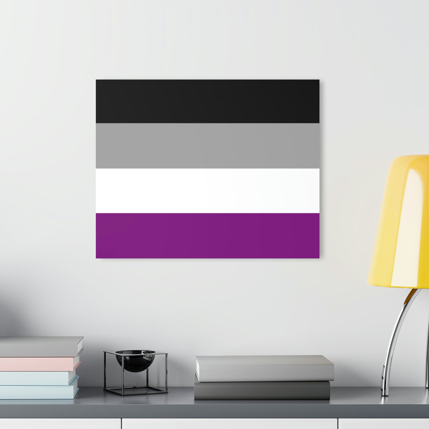 Asexual Acrylic Prints (with French Cleat Hanging)