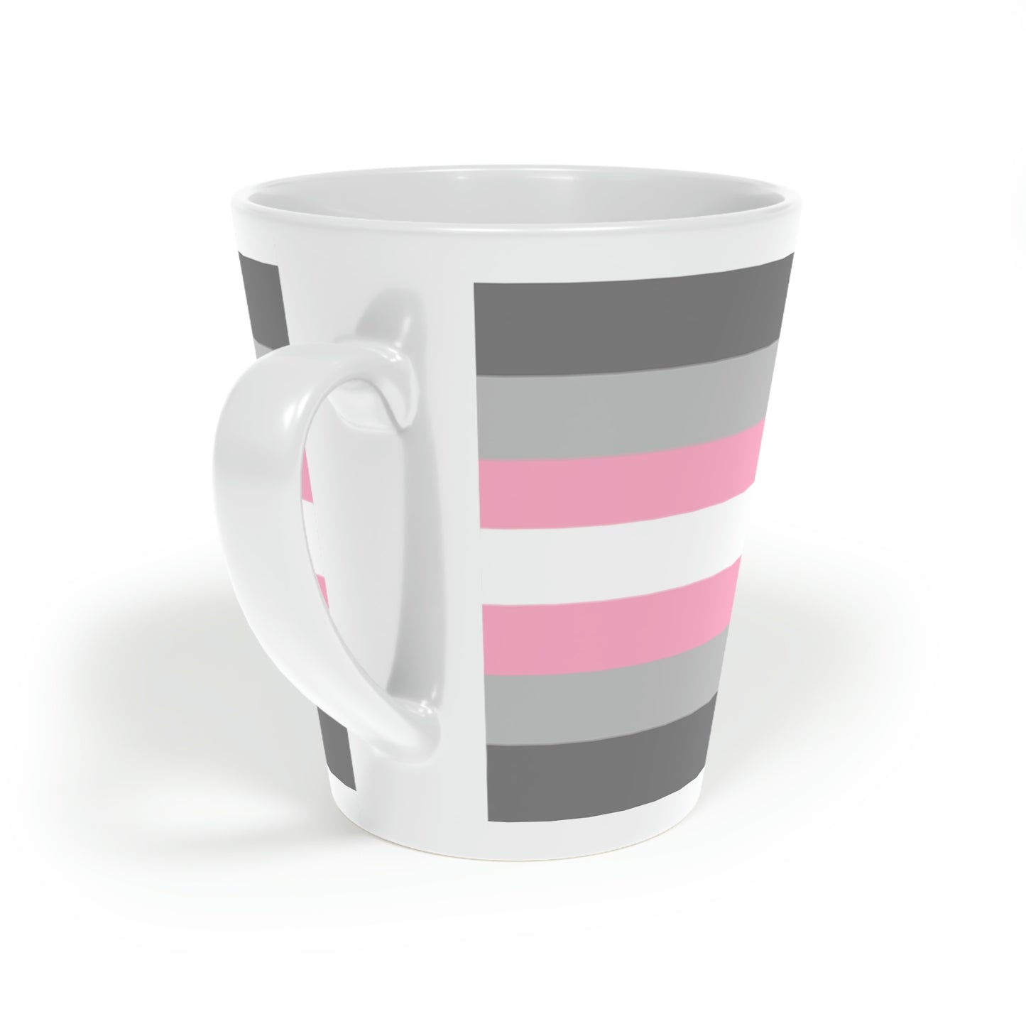 Demigirl Pride Flag Latte Mug, 12oz