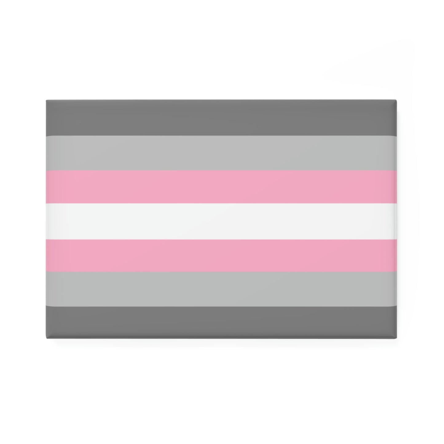 Button Magnet, Demigirl Pride Flag
