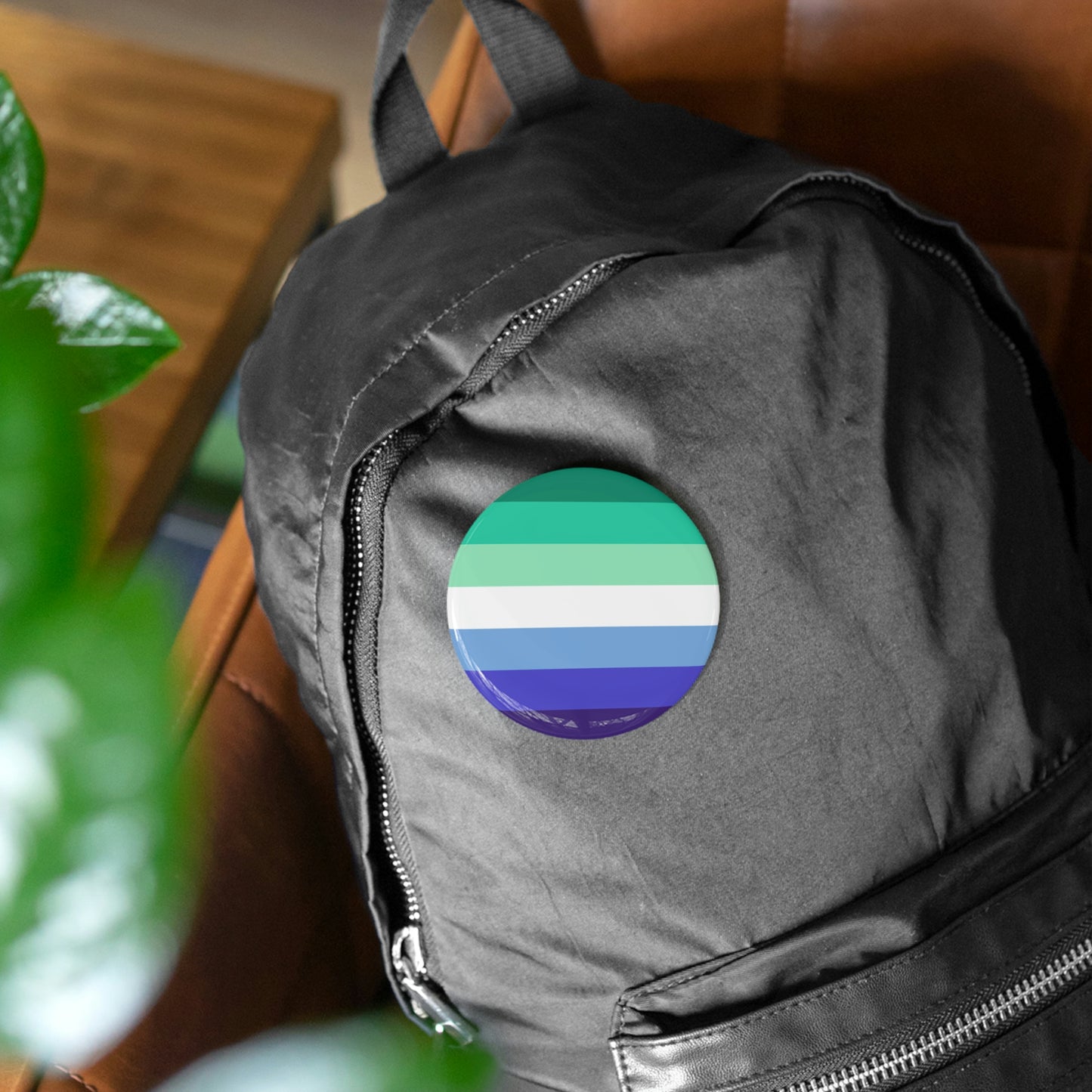 MLM Pride Flag Round Pins