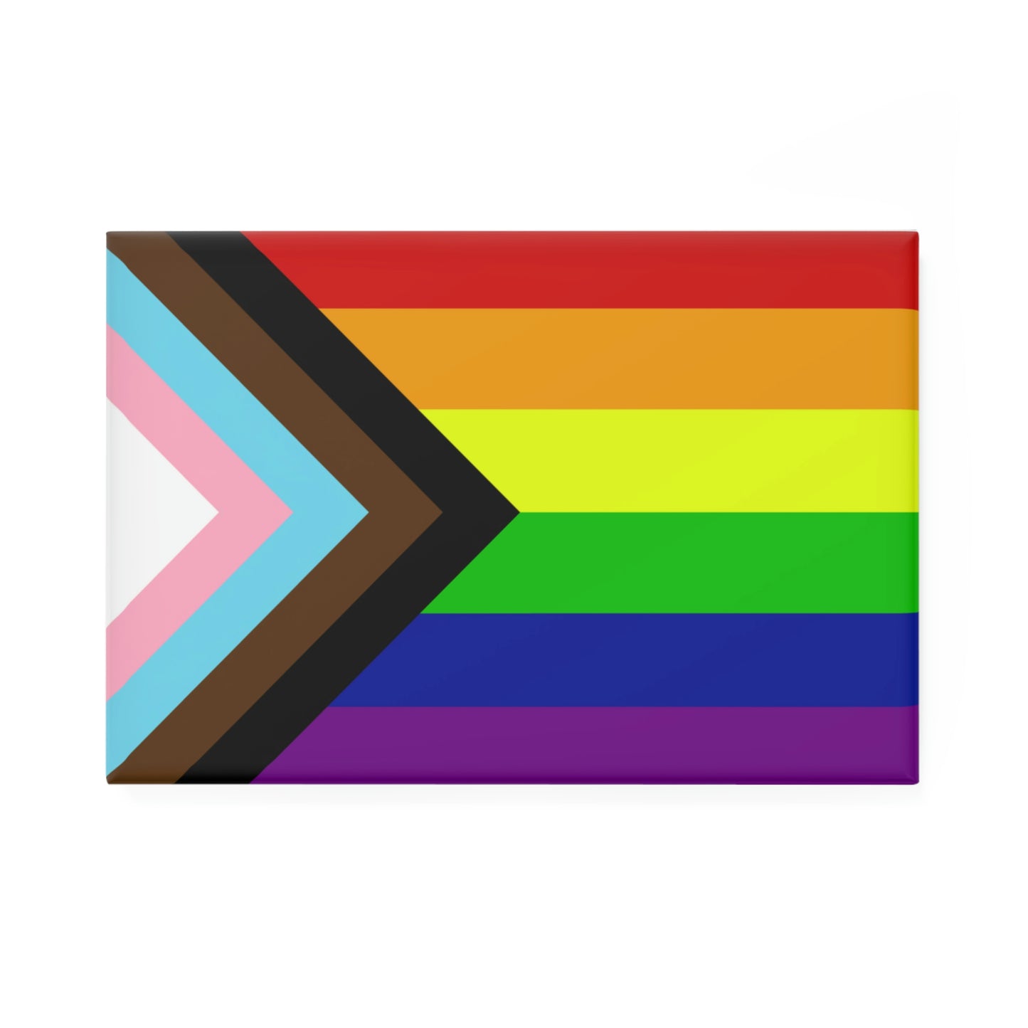 Button Magnet, Progress Pride Flag