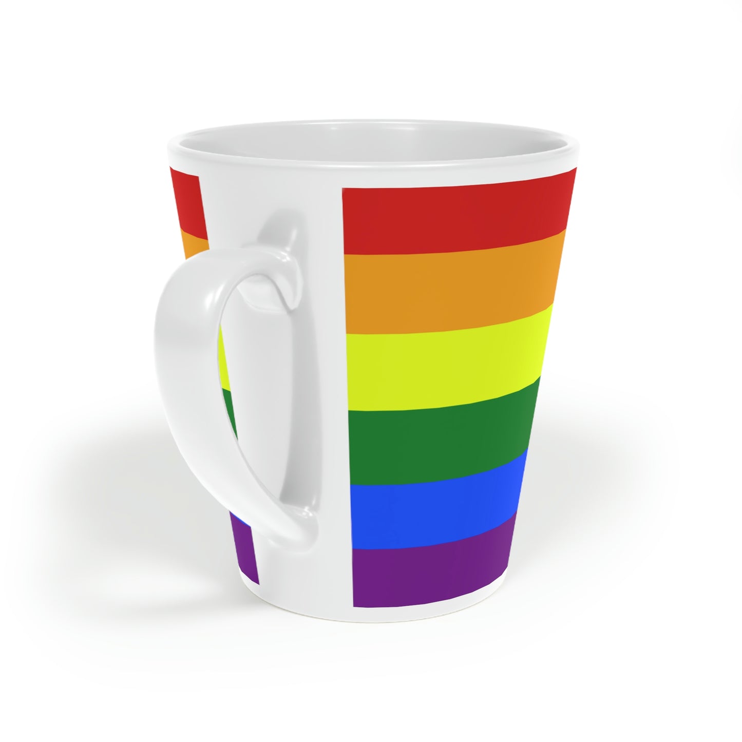 Two-Spirit Pride Flag Latte Mug, 12oz