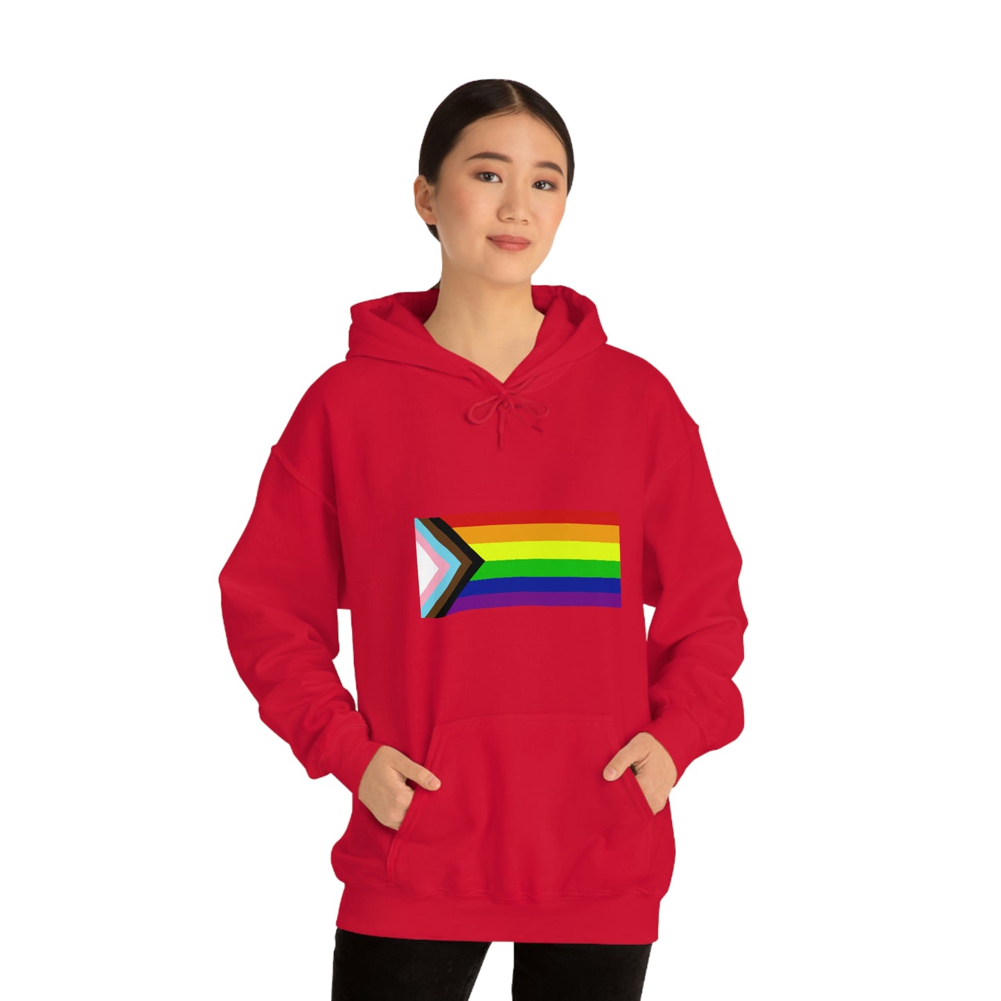 Progress Pride Flag Hooded Sweatshirt