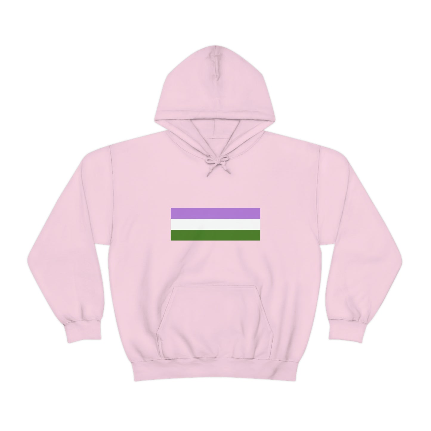 Genderqueer Flag Hooded Sweatshirt