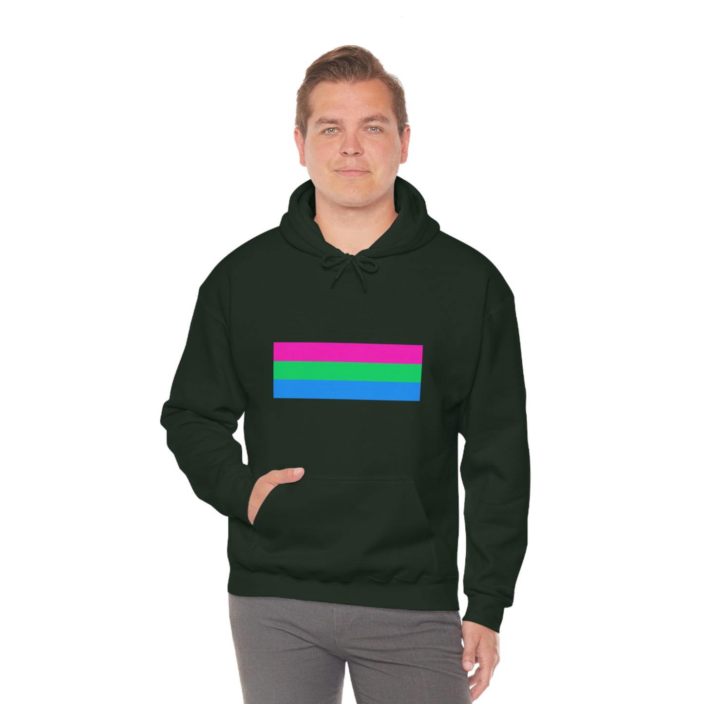 Polysexual Flag Hooded Sweatshirt