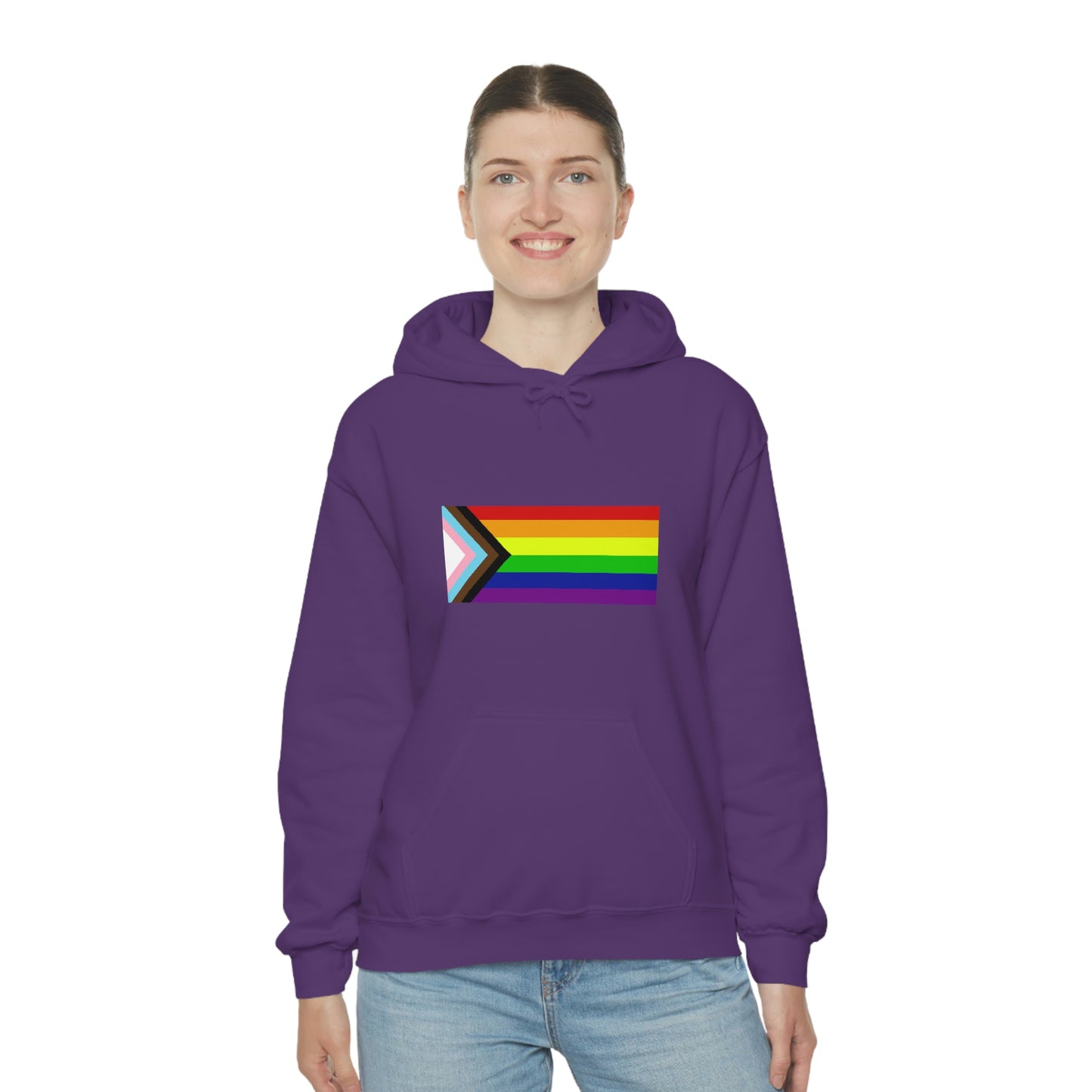 Progress Pride Flag Hooded Sweatshirt