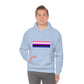 Genderfluid Flag Hooded Sweatshirt