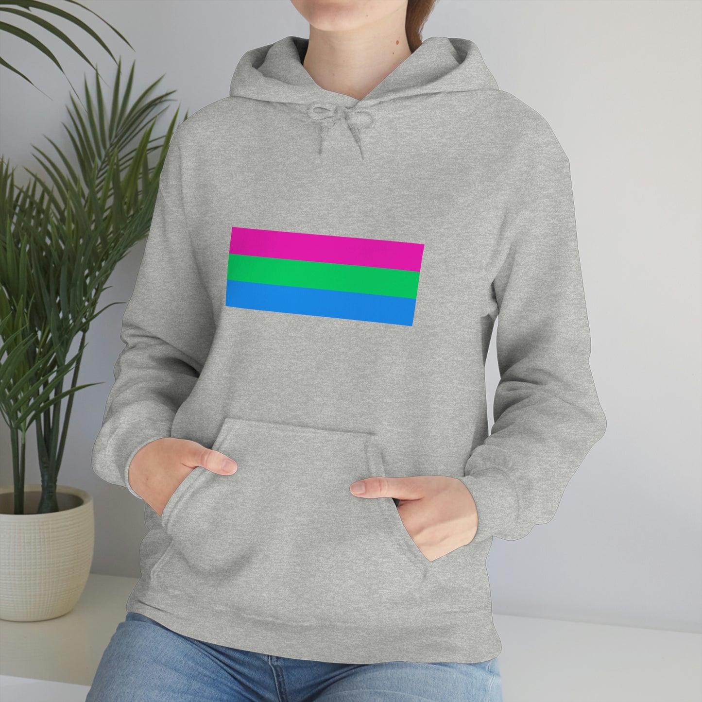 Polysexual Flag Hooded Sweatshirt