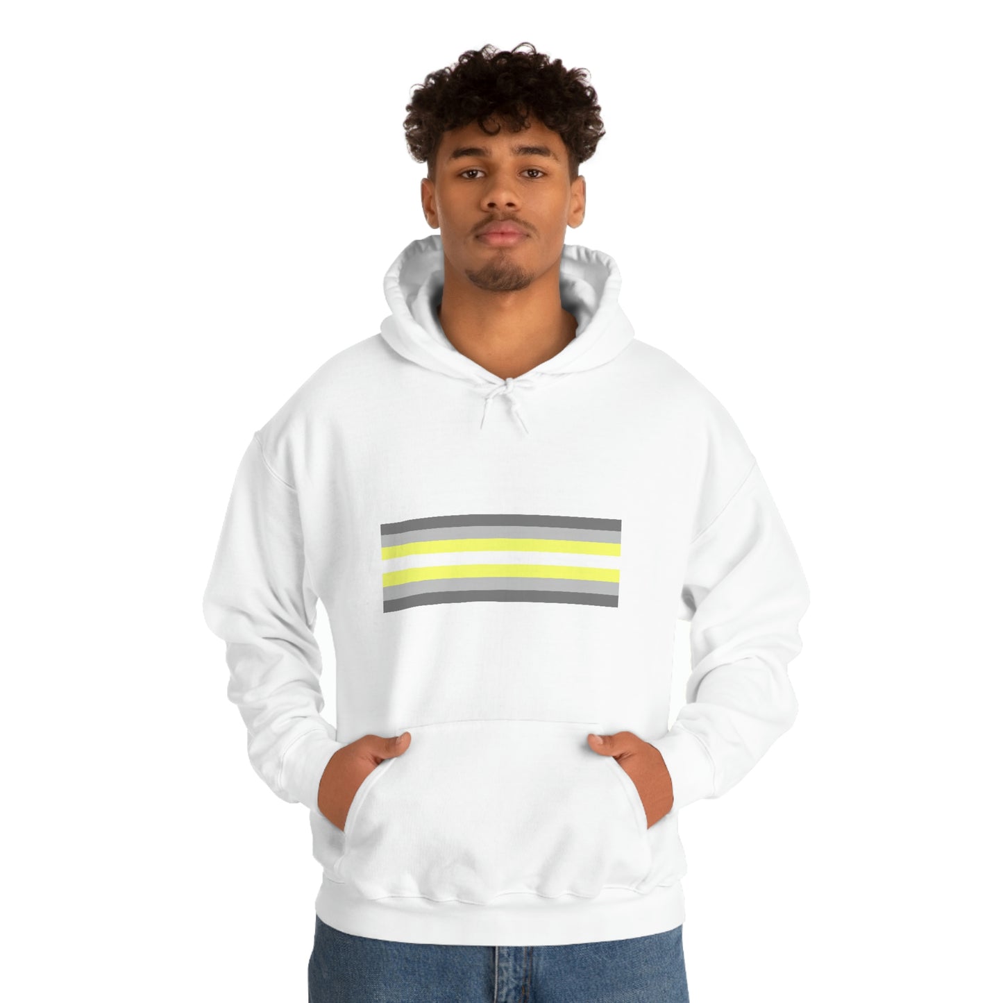 Demigender Flag Hooded Sweatshirt