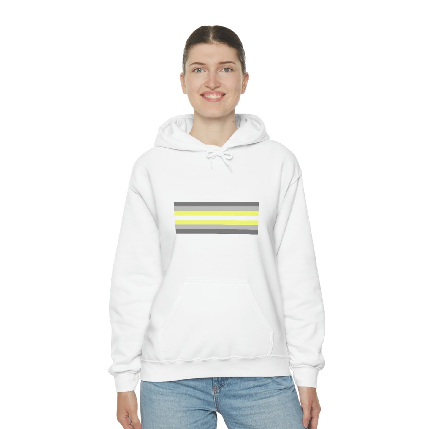 Demigender Flag Hooded Sweatshirt