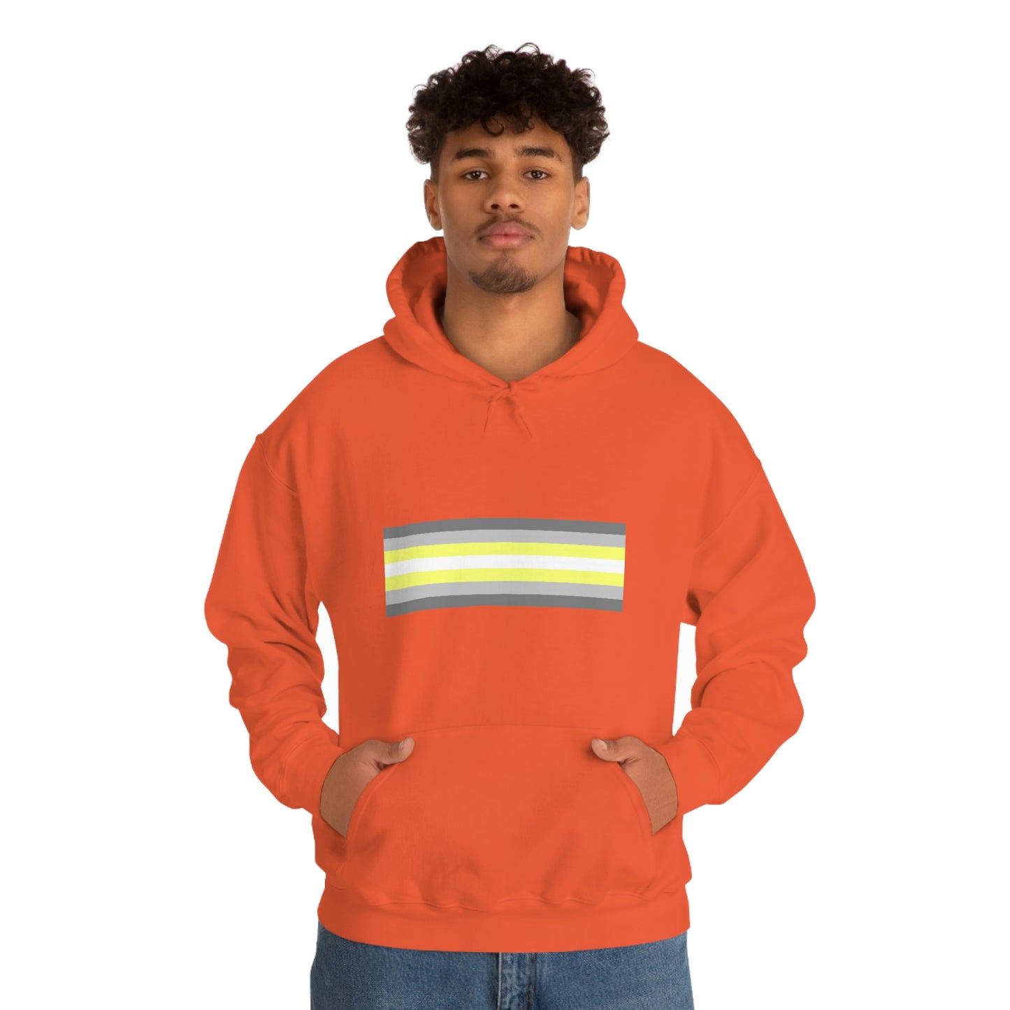 Demigender Flag Hooded Sweatshirt