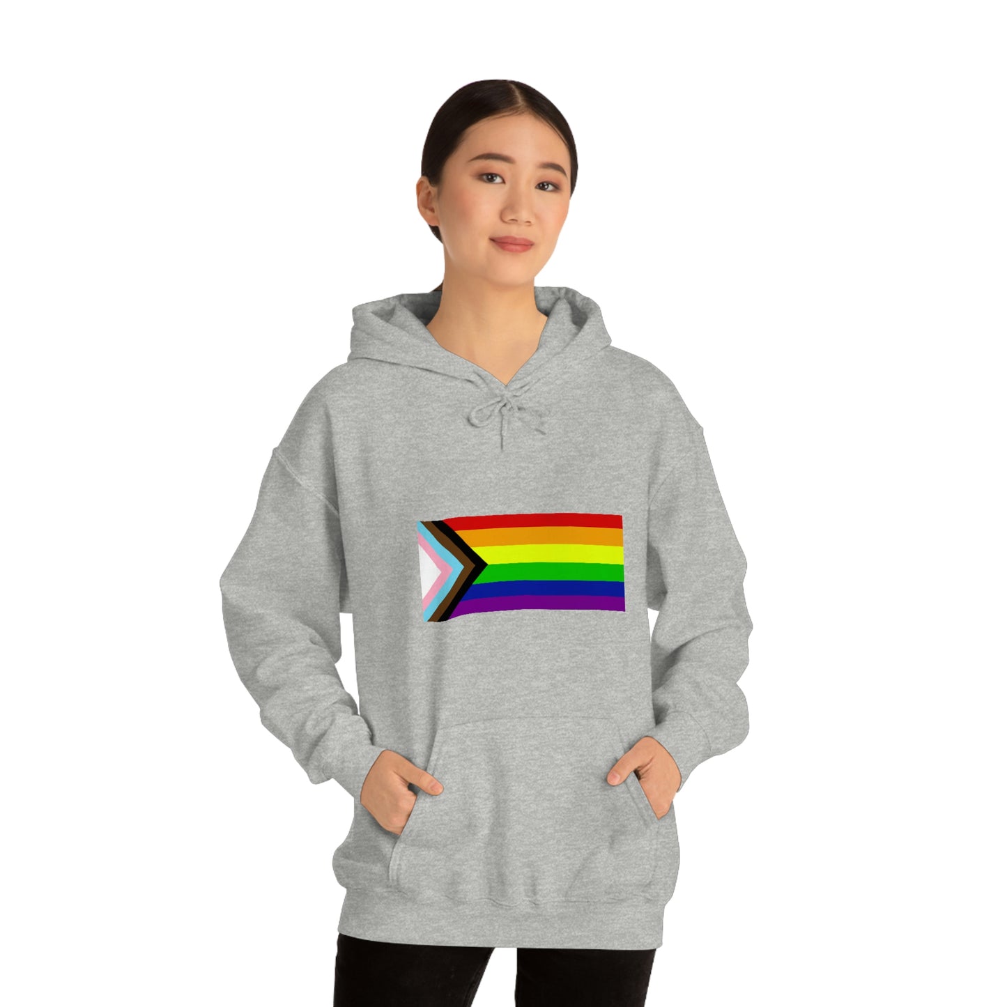 Progress Pride Flag Hooded Sweatshirt