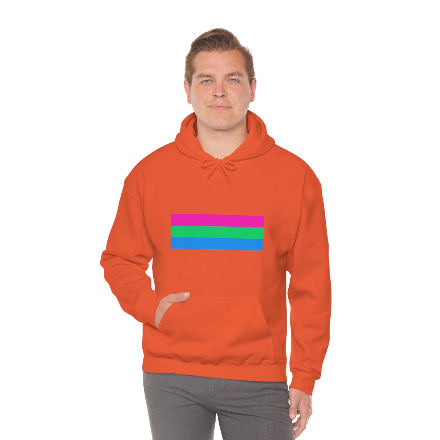 Polysexual Flag Hooded Sweatshirt