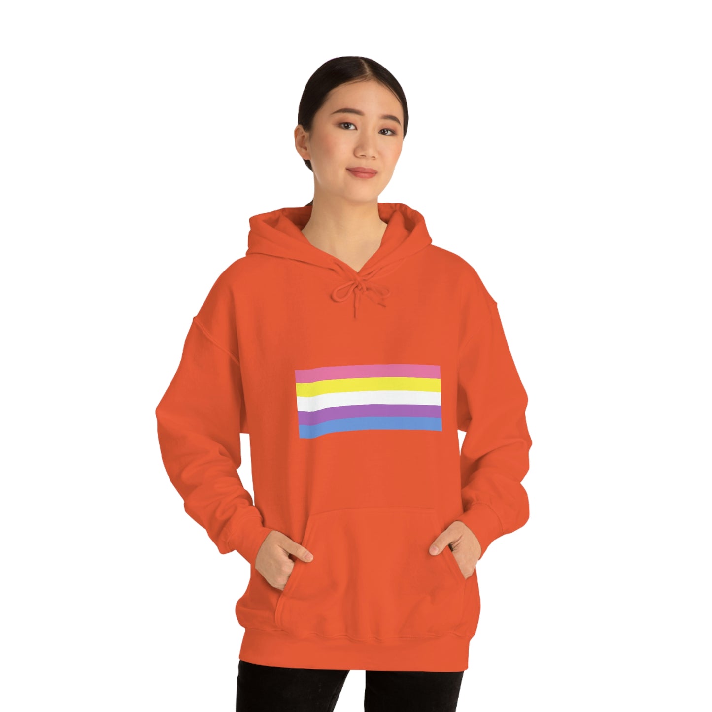 Bigender Flag Hooded Sweatshirt