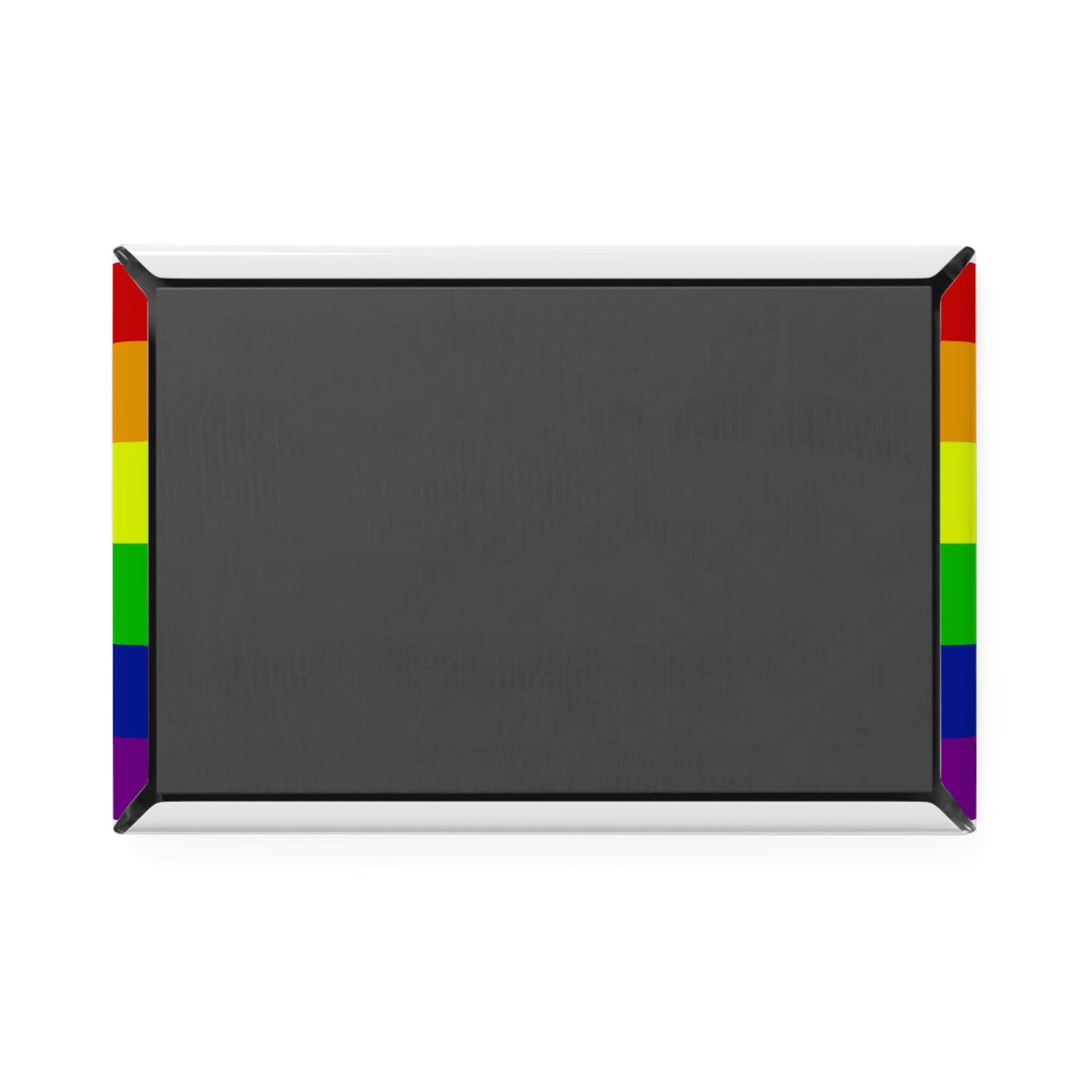 Button Magnet, Rainbow Pride Flag