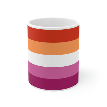 Lesbian Pride Flag Mug (11oz\15oz\20oz)