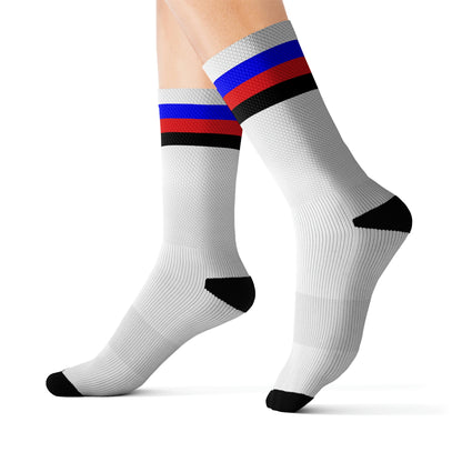 Polyamorous Flag Crew Socks