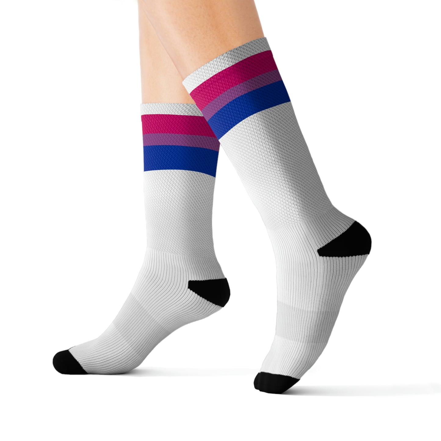 Bisexual Flag Crew Socks