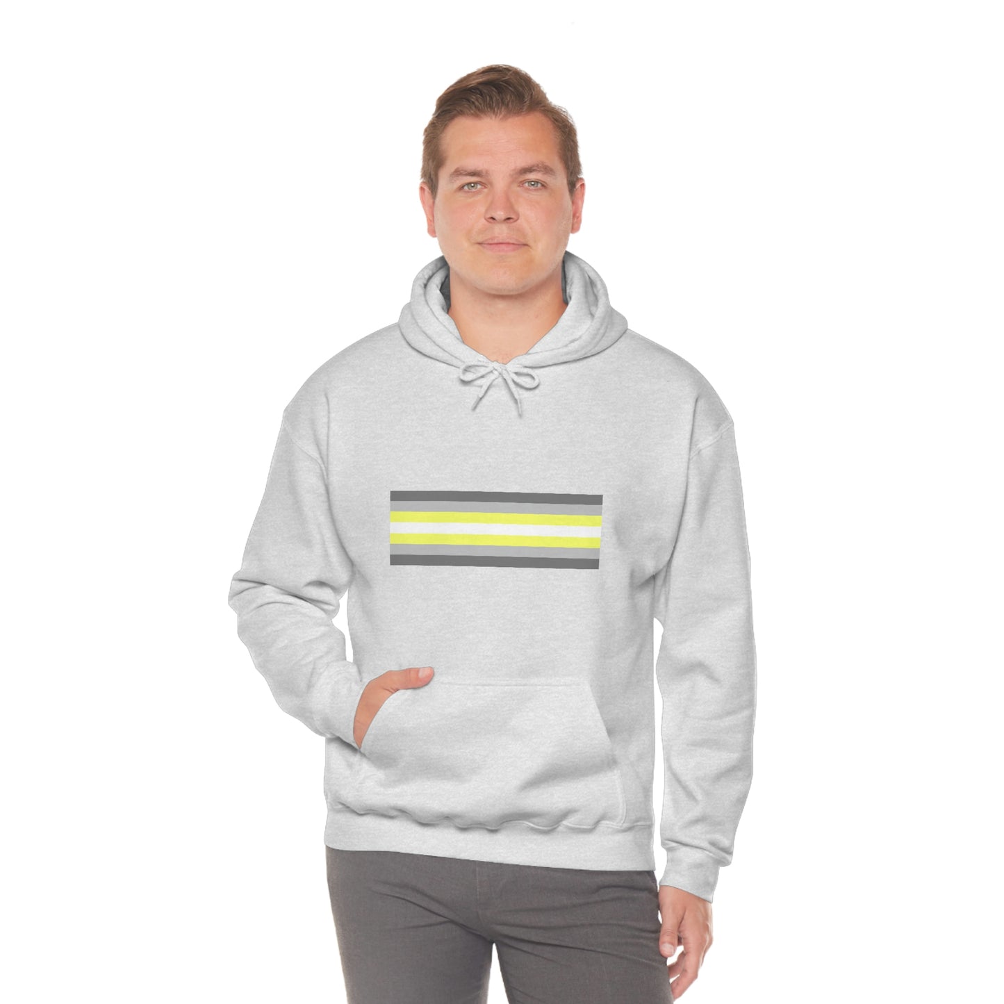 Demigender Flag Hooded Sweatshirt