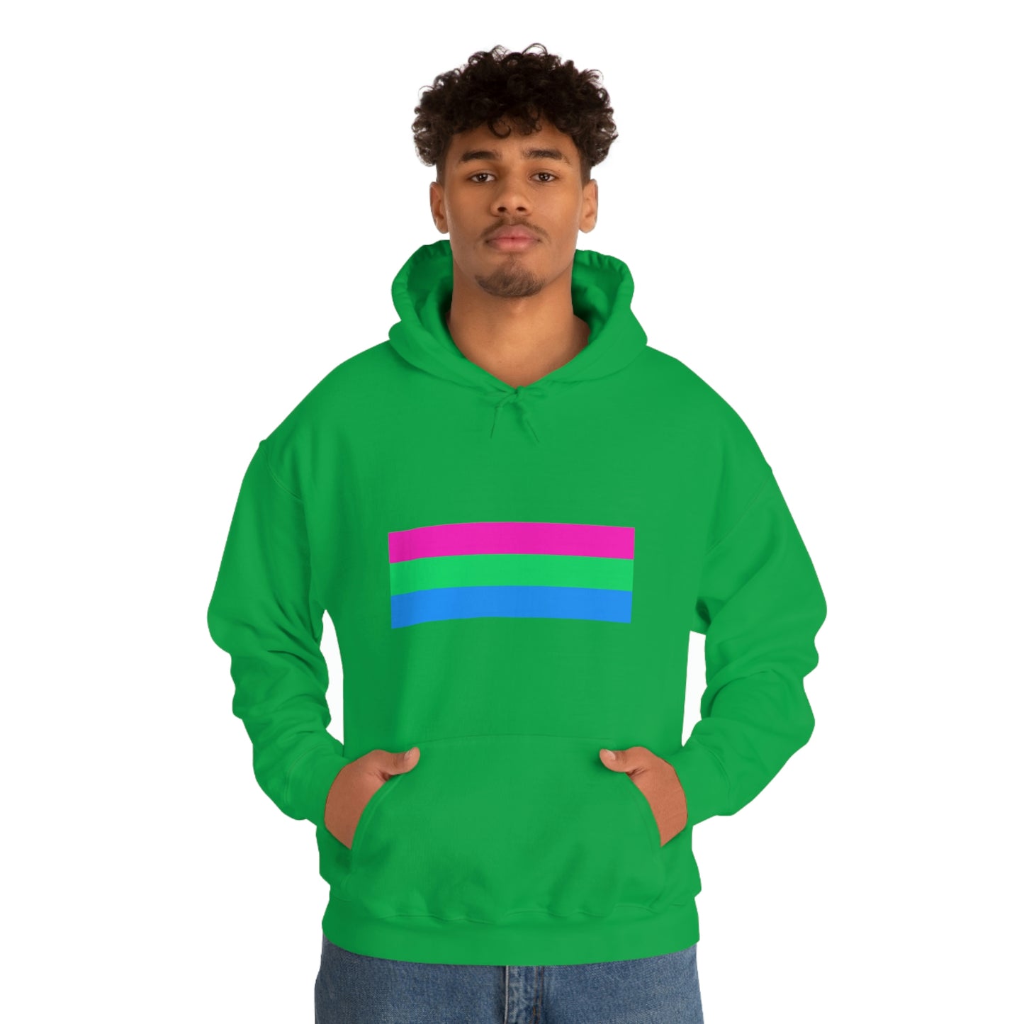 Polysexual Flag Hooded Sweatshirt