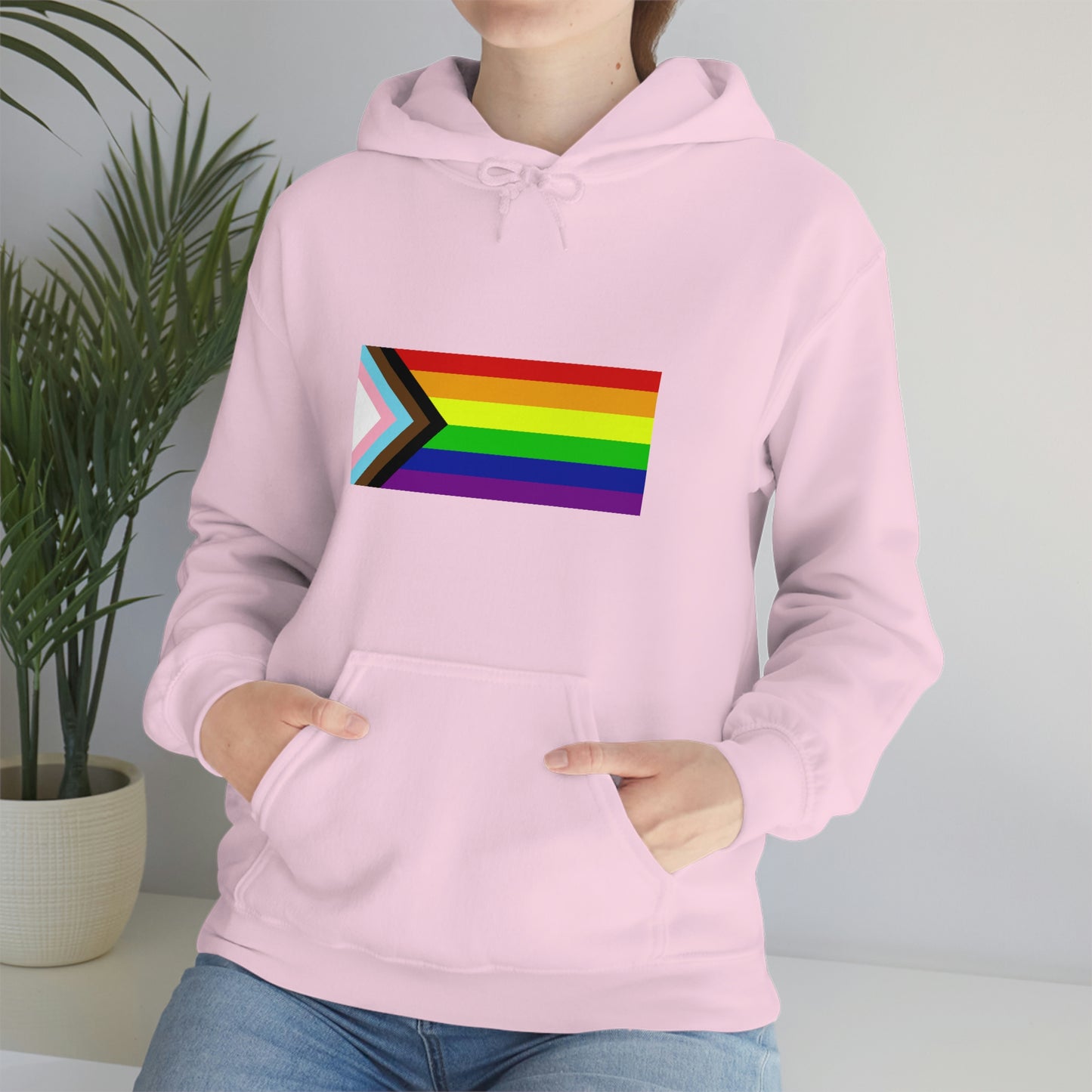 Progress Pride Flag Hooded Sweatshirt