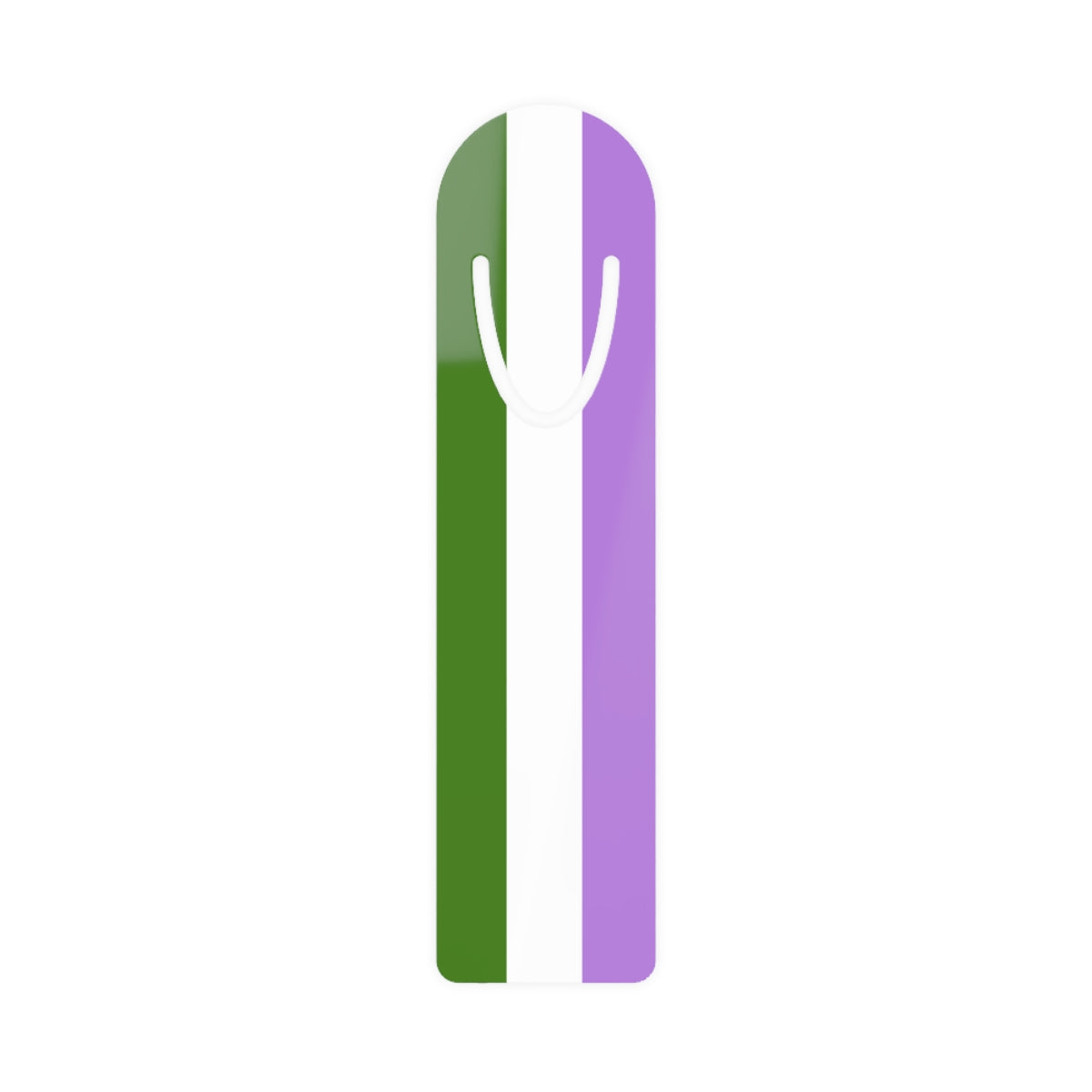 Genderqueer Pride Flag Bookmark