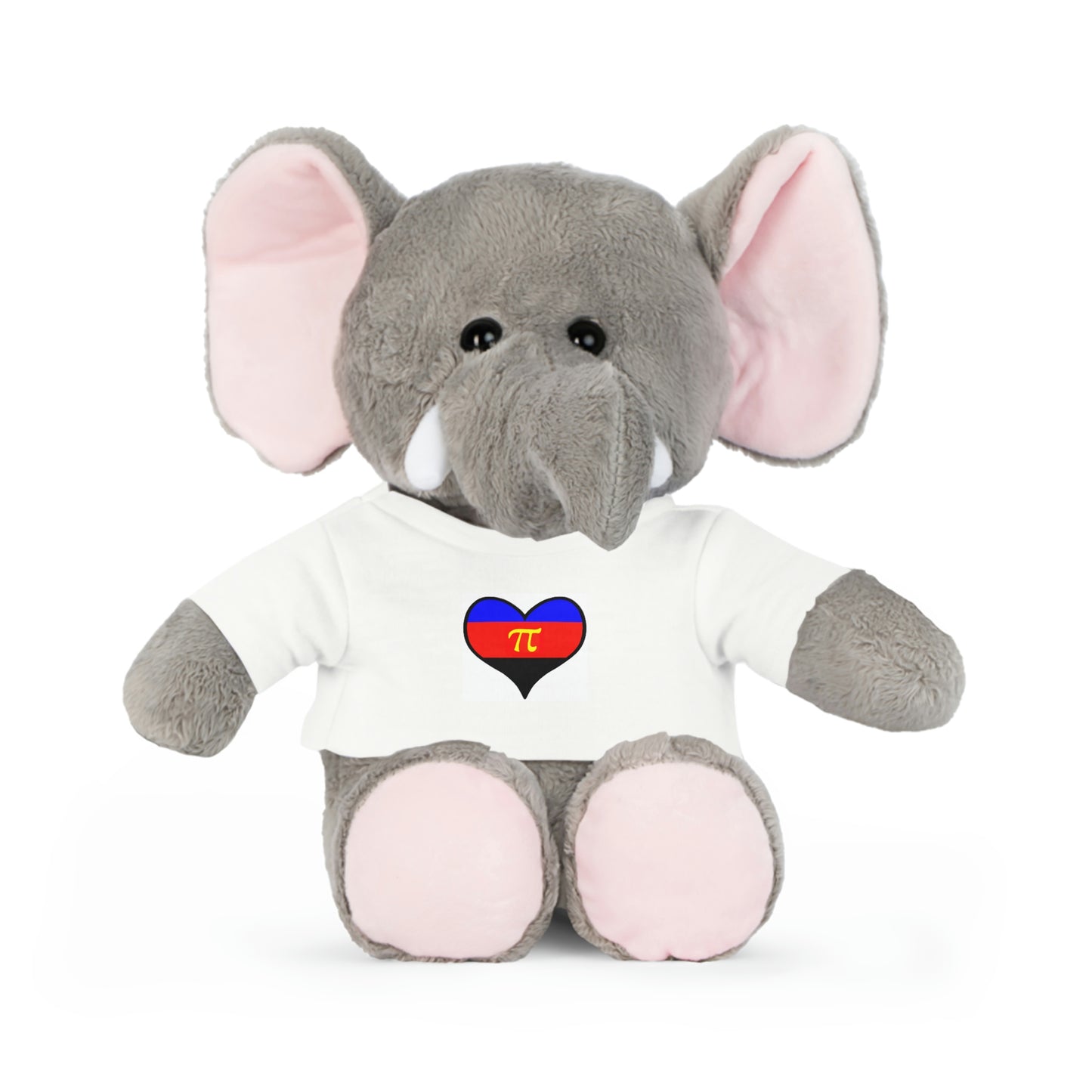 Plush Toys with Polyamorous Flag T-Shirt