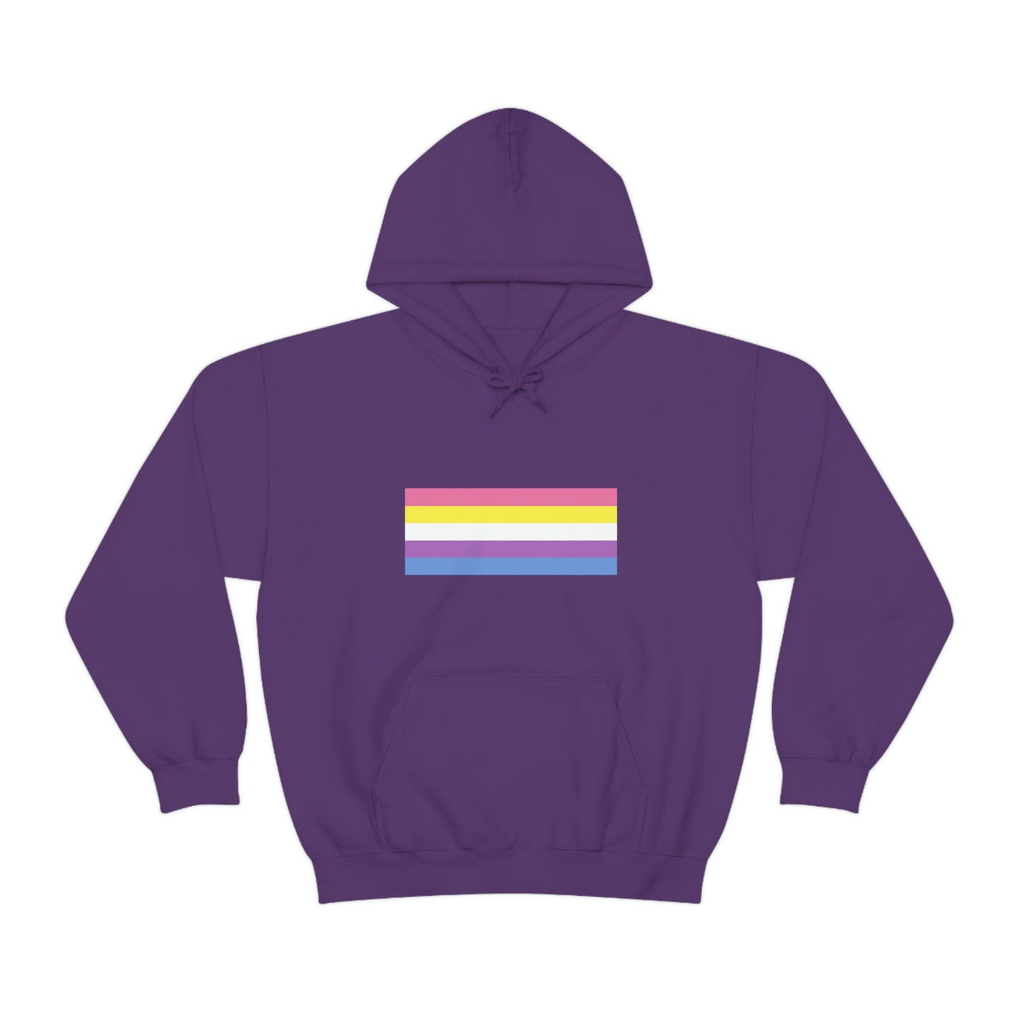 Bigender Flag Hooded Sweatshirt