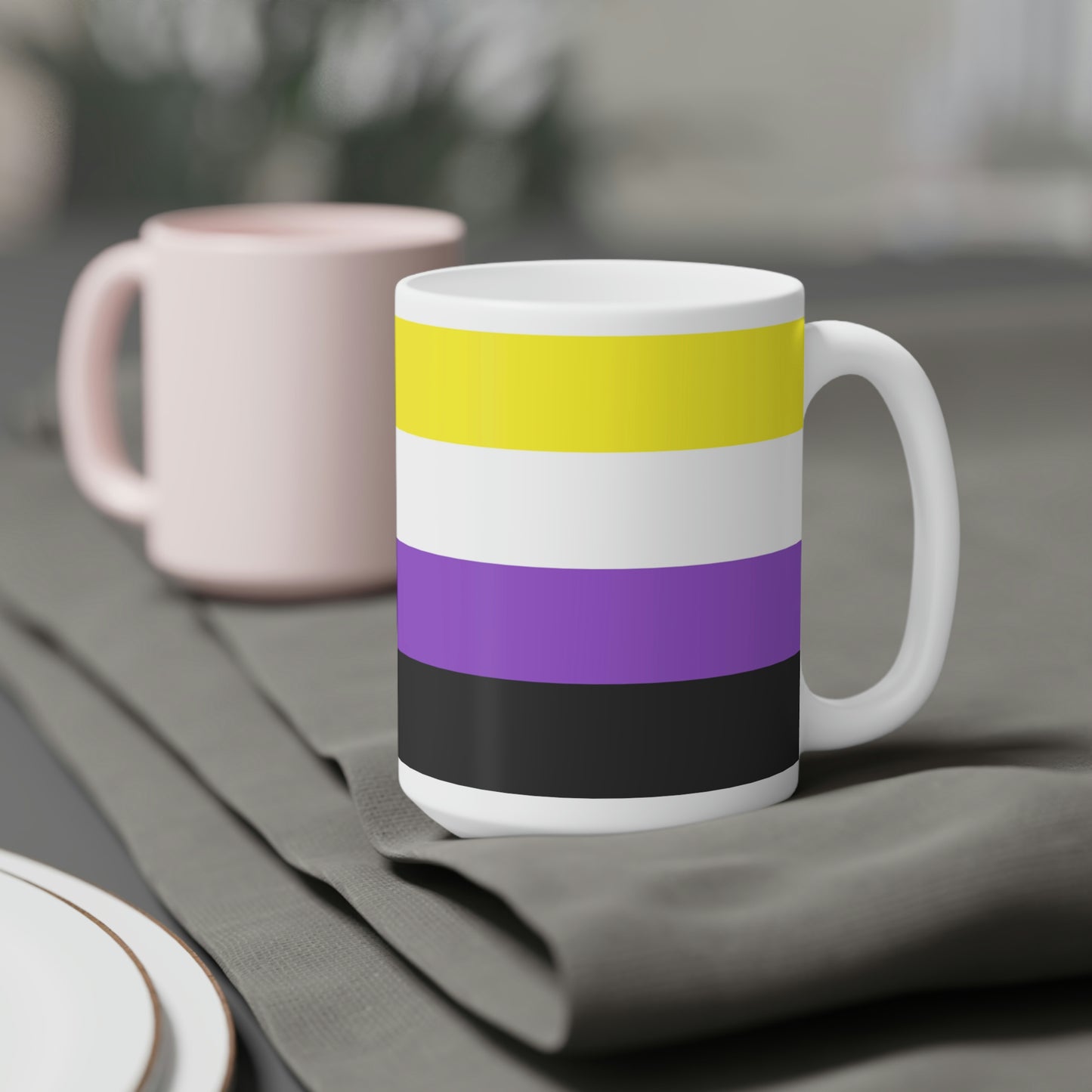 Non-Binary Pride Flag Mug (11oz\15oz\20oz)