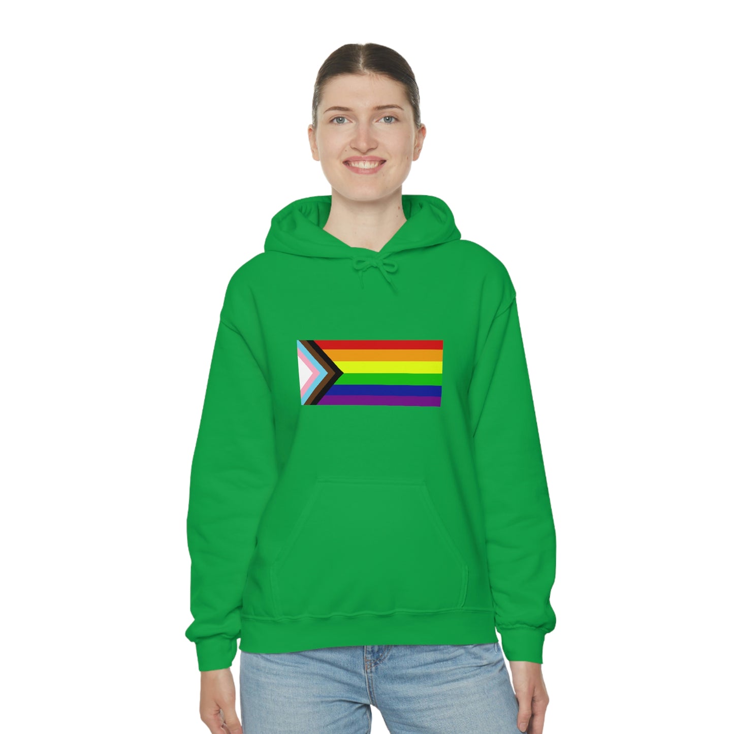 Progress Pride Flag Hooded Sweatshirt