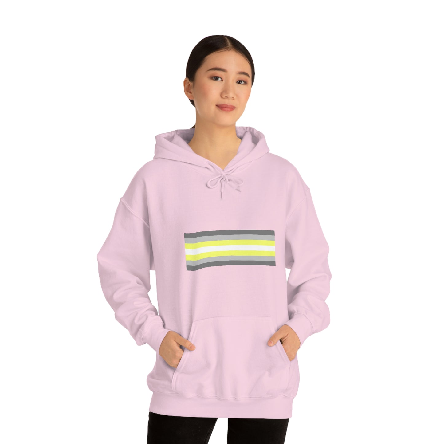 Demigender Flag Hooded Sweatshirt