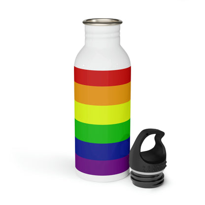 Rainbow Pride Flag Stainless Steel Water Bottle