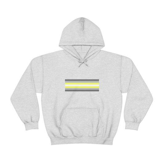 Demigender Flag Hooded Sweatshirt